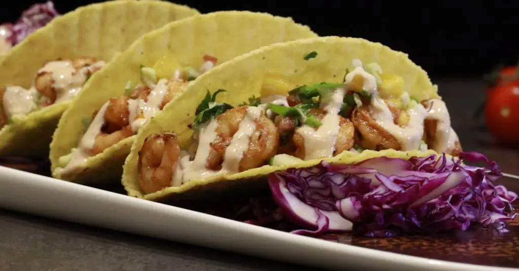 Spicy Mango Shrimp Tacos Recipe