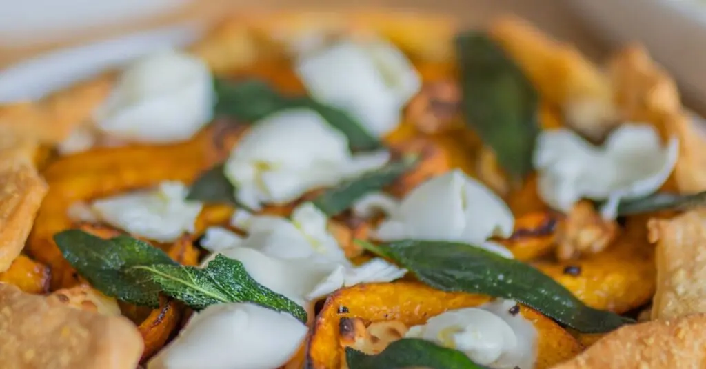 Purple Potato Sage Galette Recipe