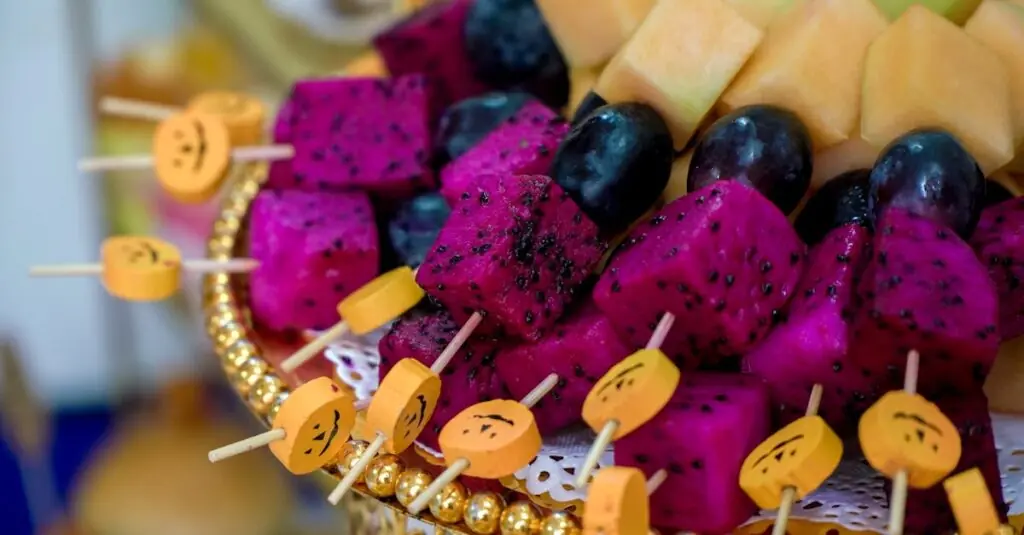 Exotic Purple Cauliflower Dragon Fruit Delight