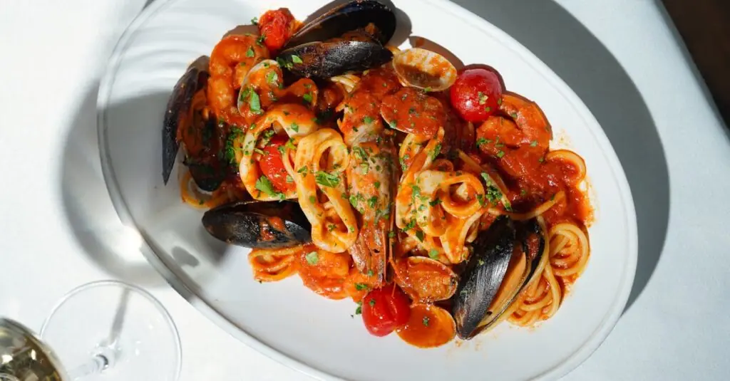 Mouthwatering Seafood Pasta Creation you MUST Try!