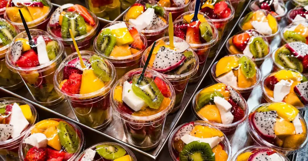 Purple Sweet Potato & Dragon Fruit Salad