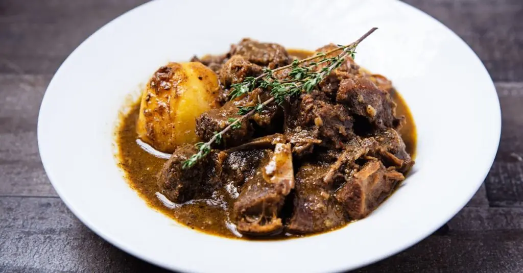 Cozy Oxtail Sweet Potato Stew