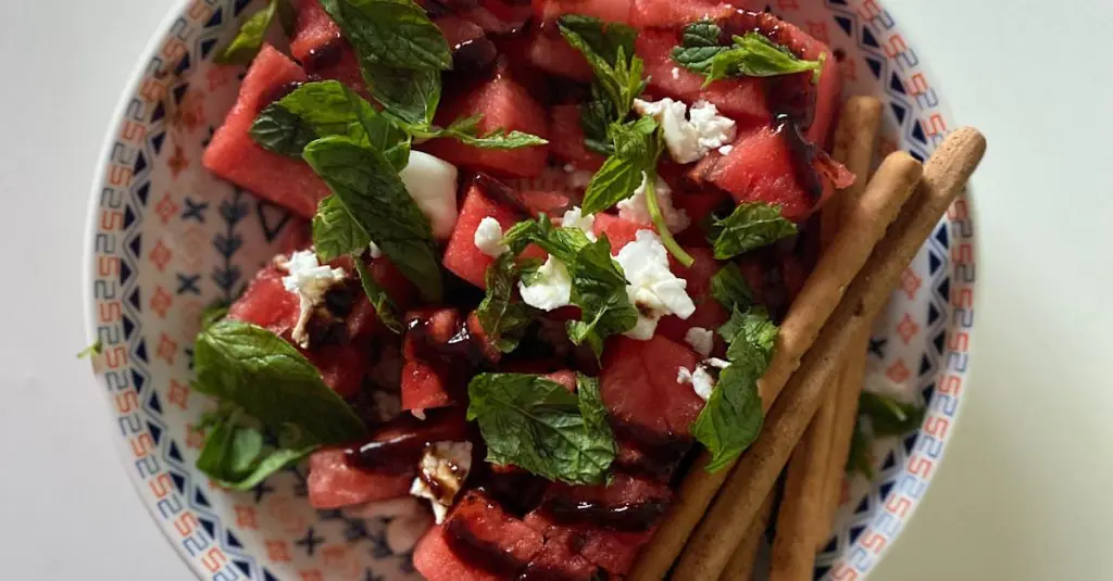 Refreshing Watermelon Feta Salad