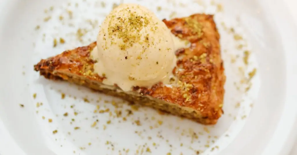 Indulge in the Exquisite Bliss of Lavender Honey Pistachio Ice