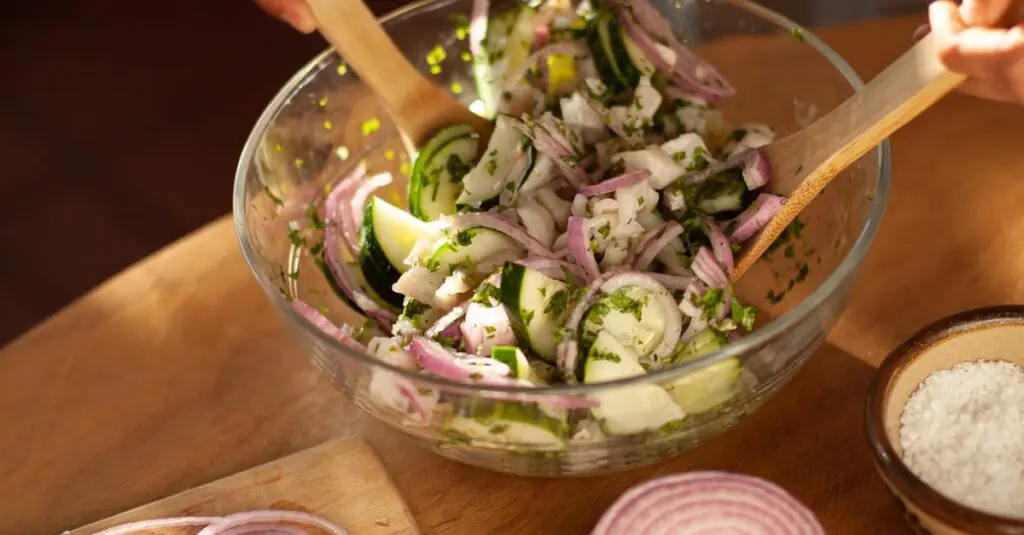 Summer Zucchini Mango Salad Recipe