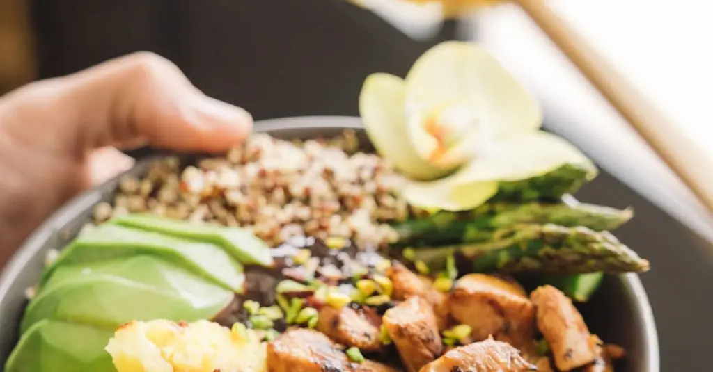 Pineapple Teriyaki Quinoa Bowl Recipe