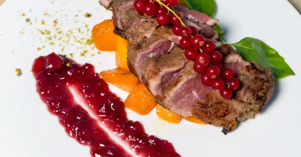 Cozy Duck Breast with Orange Sauce