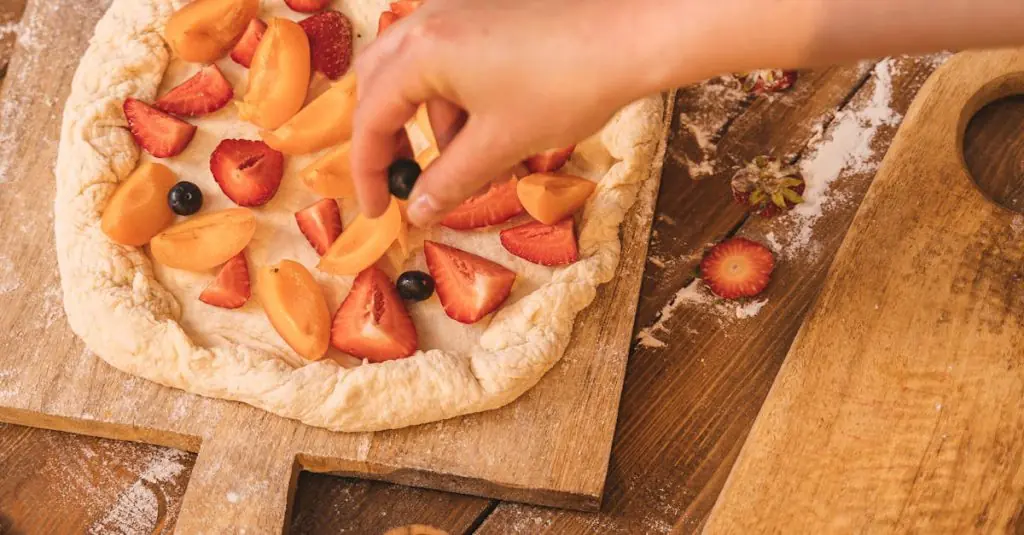 Sweet Potato Blueberry Galette Recipe