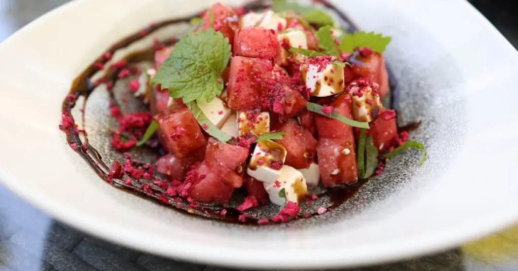 Artistic Eats: Try This Refreshing Watermelon Picasso Salad Recipe