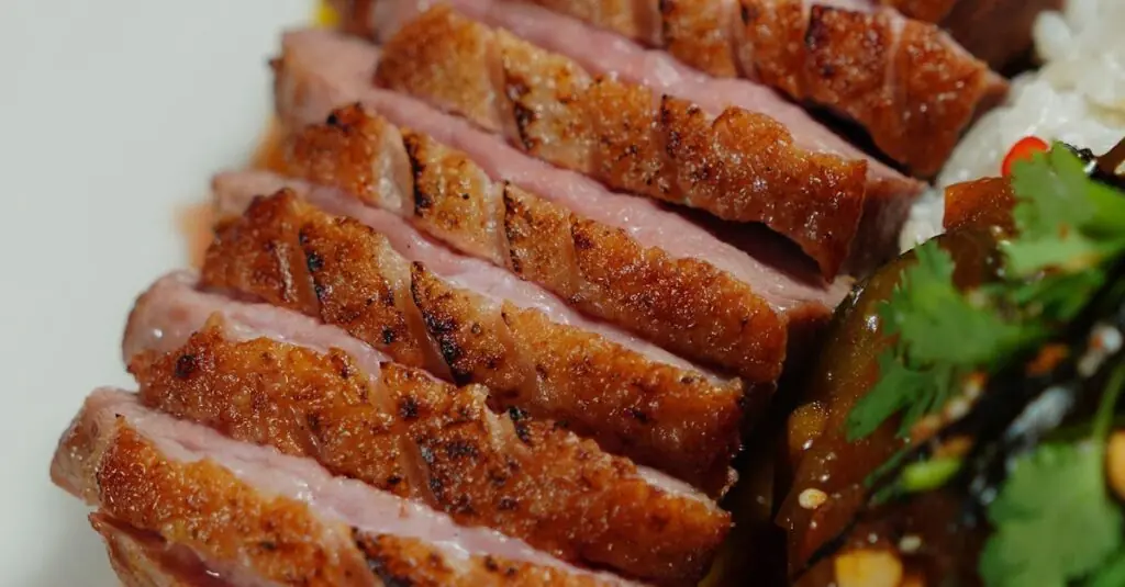 Spice Up Your Dinner with Honey-Sriracha Glazed Duck Breast: