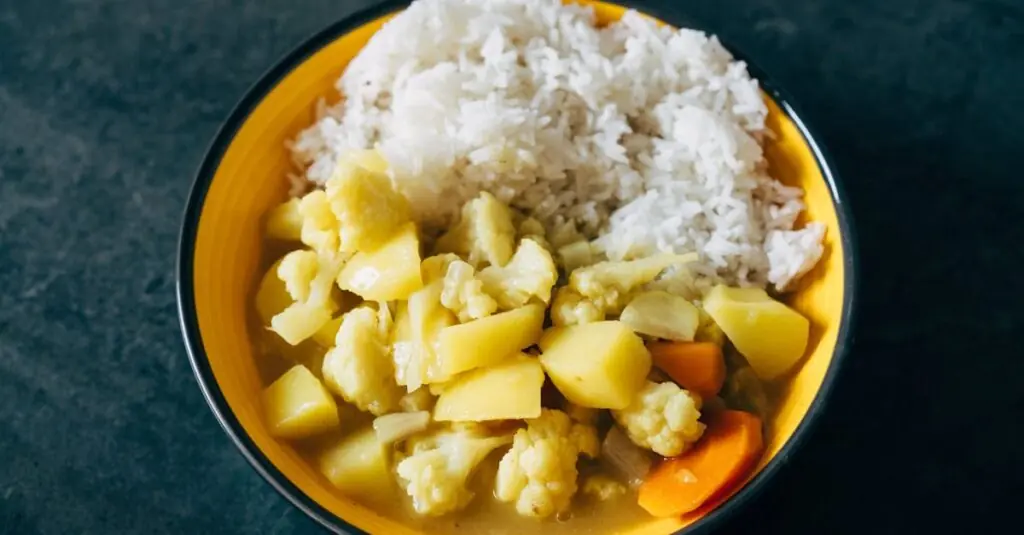 Discover the Exotic Flavors of Curried Cauliflower Rice Pilaf