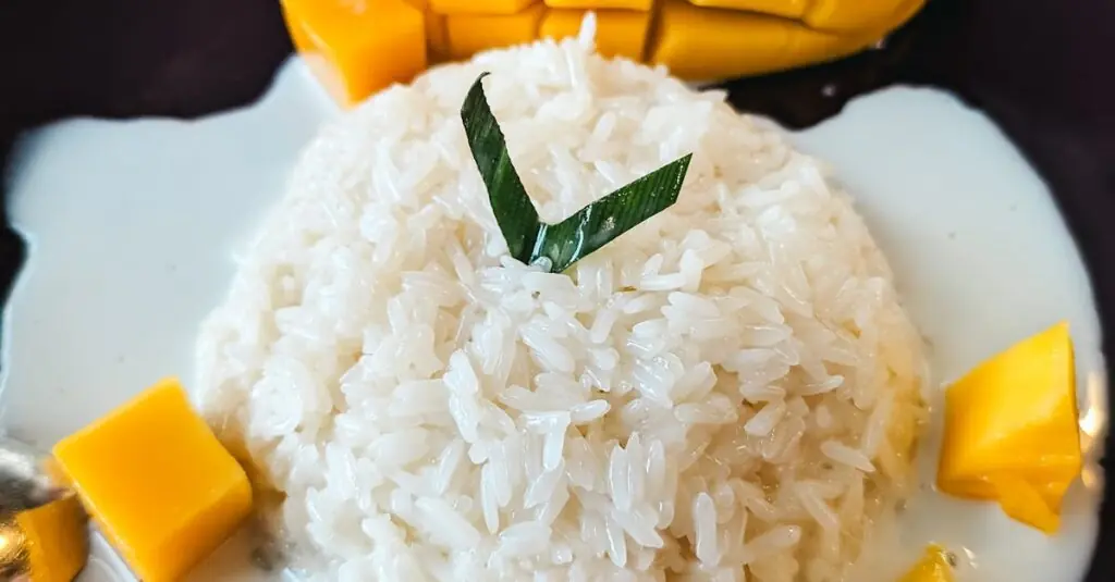 Creamy Tropical Mango Coconut Rice Pudding – A Delightful Dessert