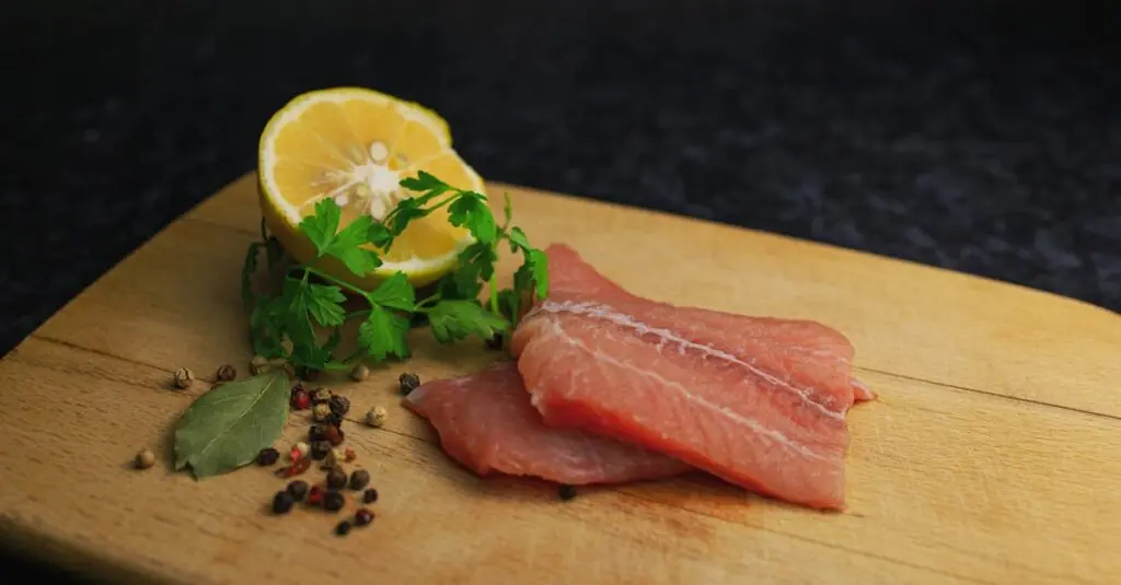 Golden Baked Salmon with Tangy Lemon Butter Sauce