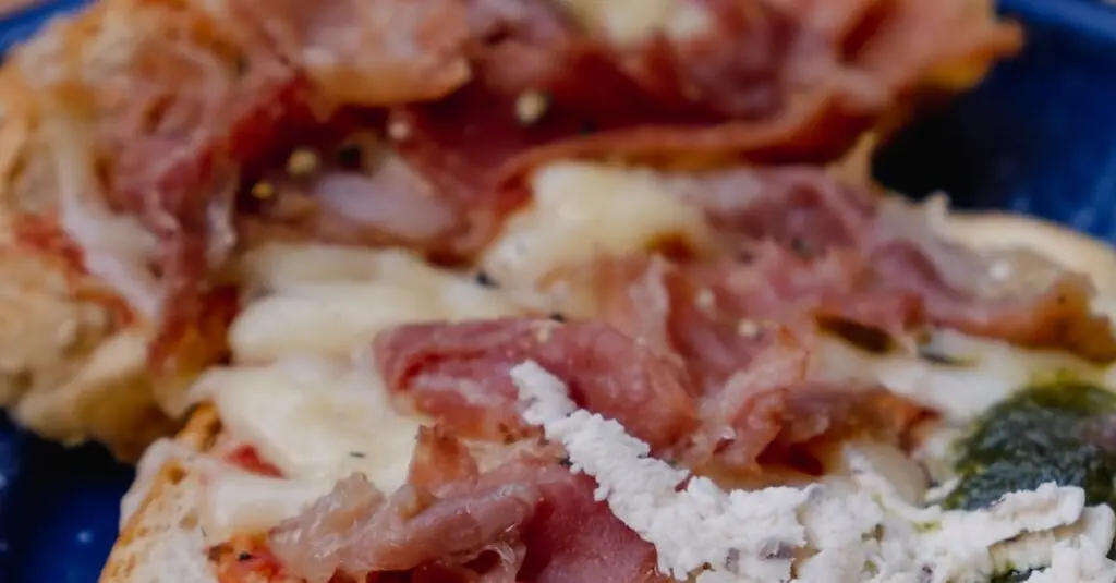 Savory meets Sweet: Caramelized Peach and Bacon Grilled Cheese Recipe