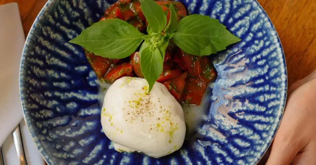 Tropical Twist: Mango-Peach Caprese Salad Recipe