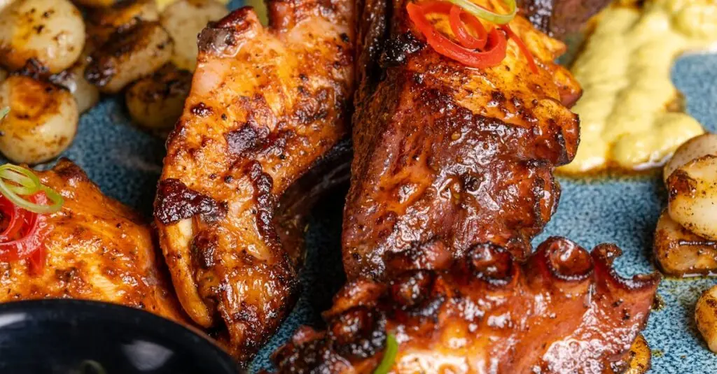 Tropical Delight: Spicy Pineapple BBQ Chicken Skewers