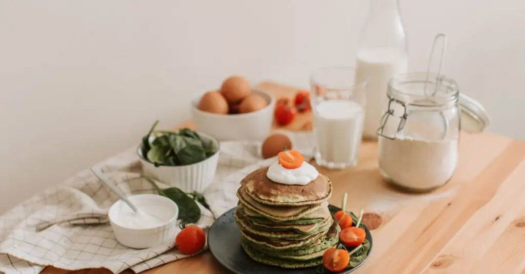 Delicious Twist: Savory Spinach Pancakes to Brighten Your Morning