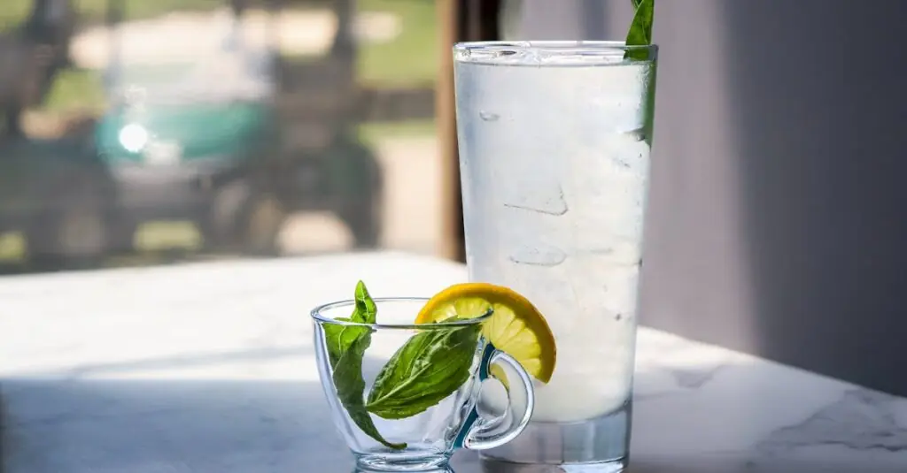Zesty and Fresh: Orange Peach Basil Lemonade Recipe