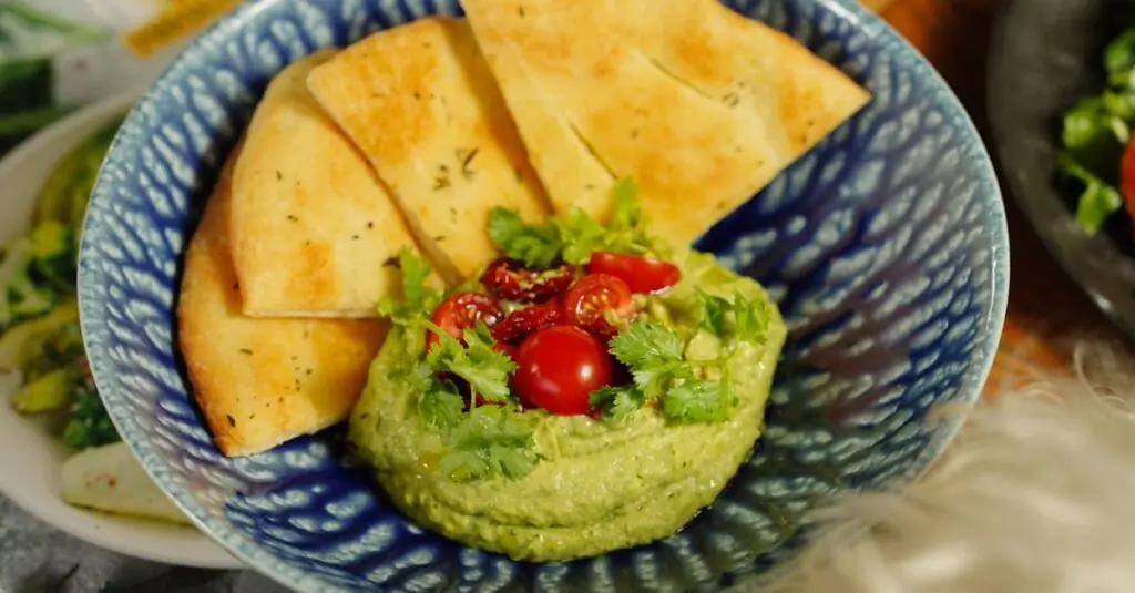 Savory and Spicy: Chickpea Pancakes with Avocado C