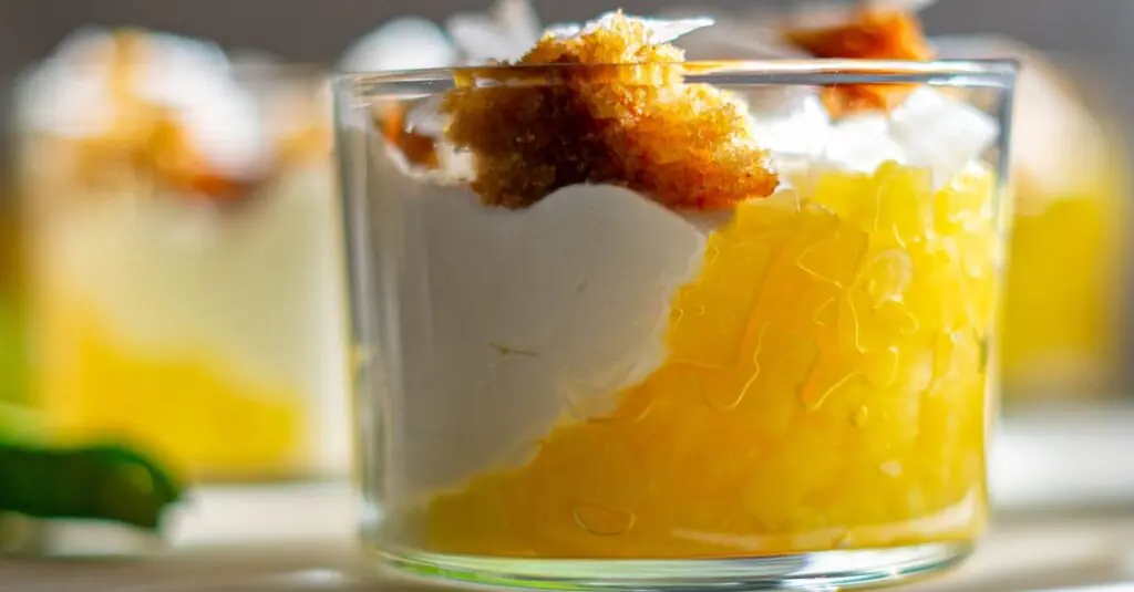 Indulge in Exotic Flavors with Spiced Mango Coconut Tart!