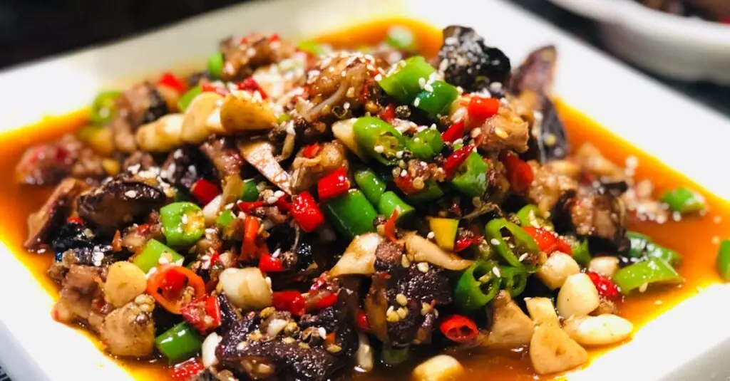 Fiery Flavor Fiesta: Spicy Szechuan Beef Stir-Fry Recipe