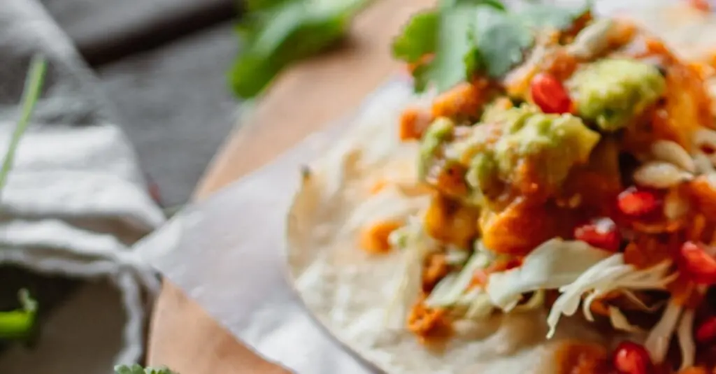Tantalizing Fusion: Spicy Thai Tacos with Avocado Slaw