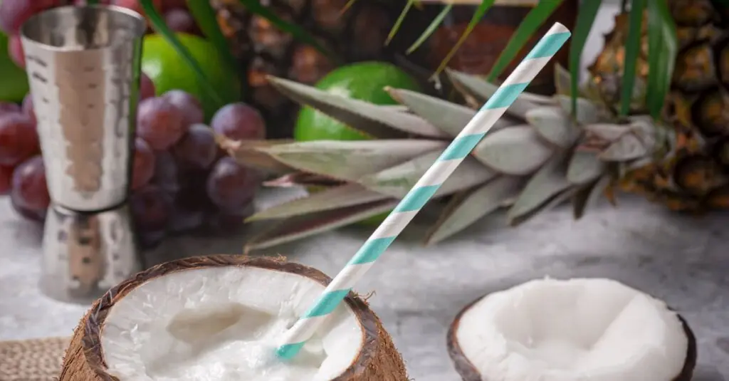 Indulge in a Tropical Paradise with this Coconut Rosewater Elixir