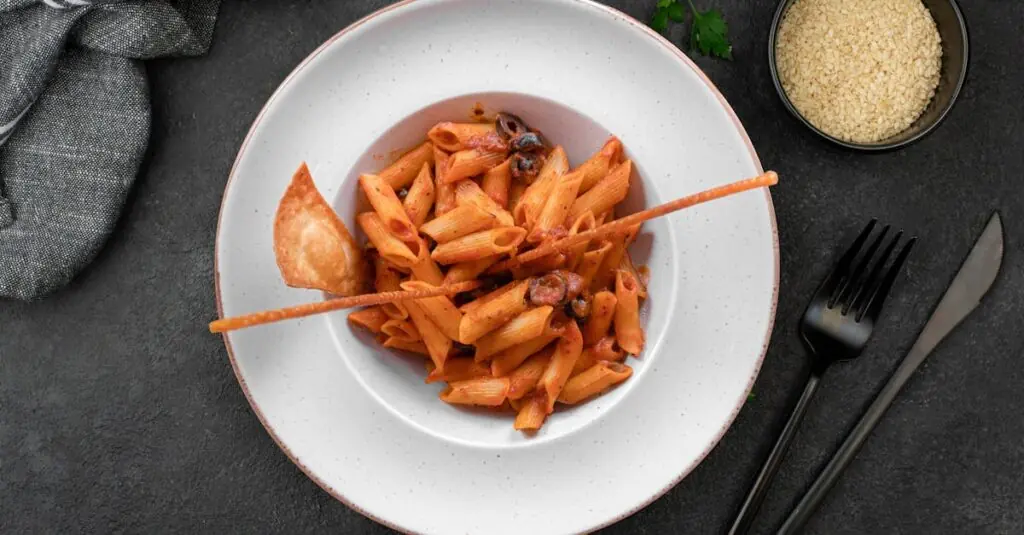 Lunar Eclipse Spaghetti Recipe