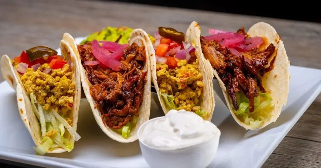 Fiery Twist: Spicy Caramelized Banana Tacos for a Flavorful