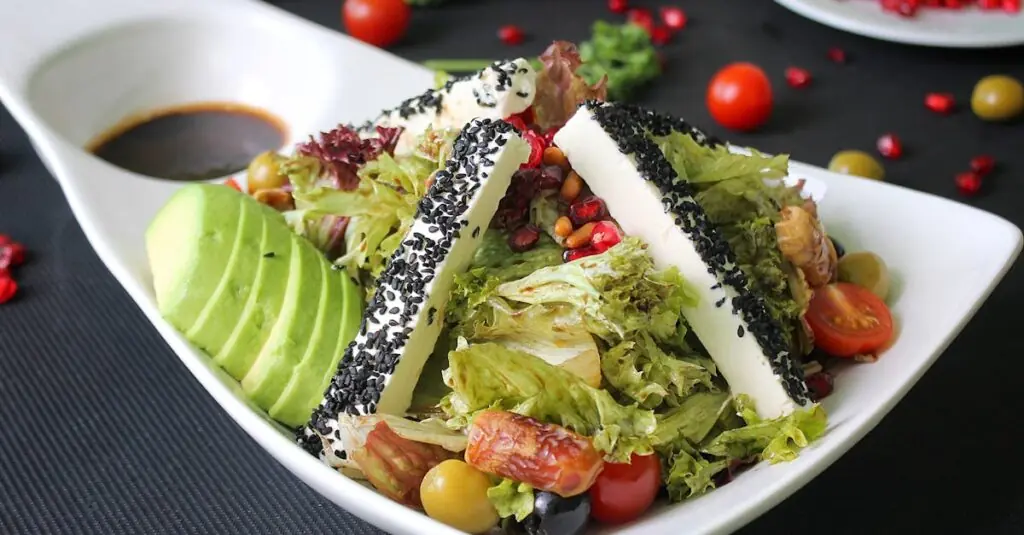 Avant-Garde Appetizer: Abstract Avocado Carpaccio