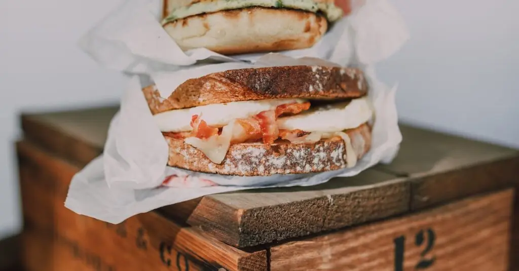 Unexpected Delight: Savory Peanut Butter and Bacon Sandwich