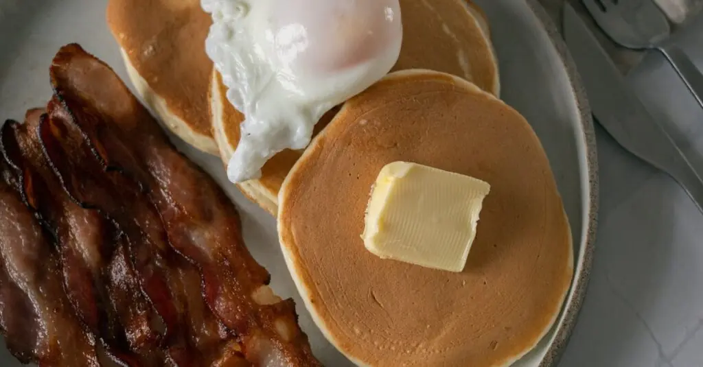 Unusual Peanut Butter Bacon Pancakes