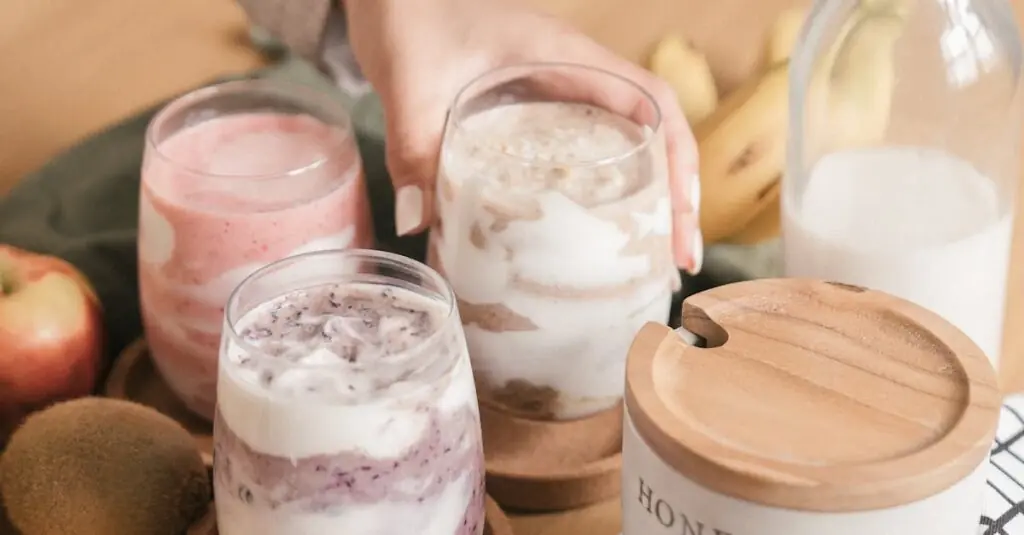 Colorful Kiwi and Purple Sweet Potato Delight