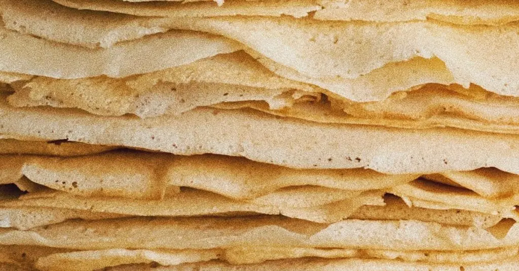 Sweet Potato Pancake Stack