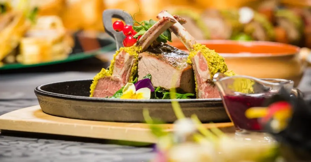 Indulgent Pistachio Crusted Lamb Chops