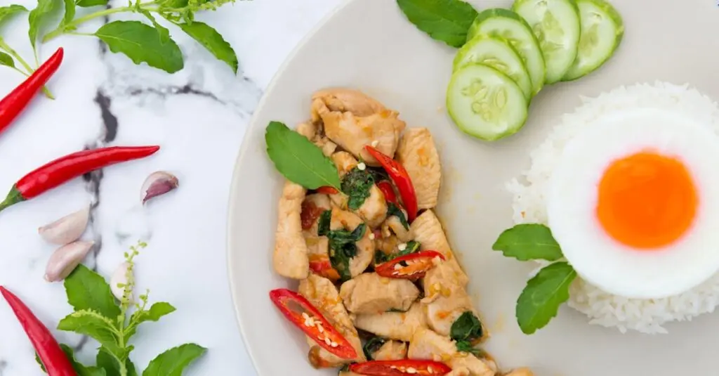 Spicy Mango Basil Chicken Recipe