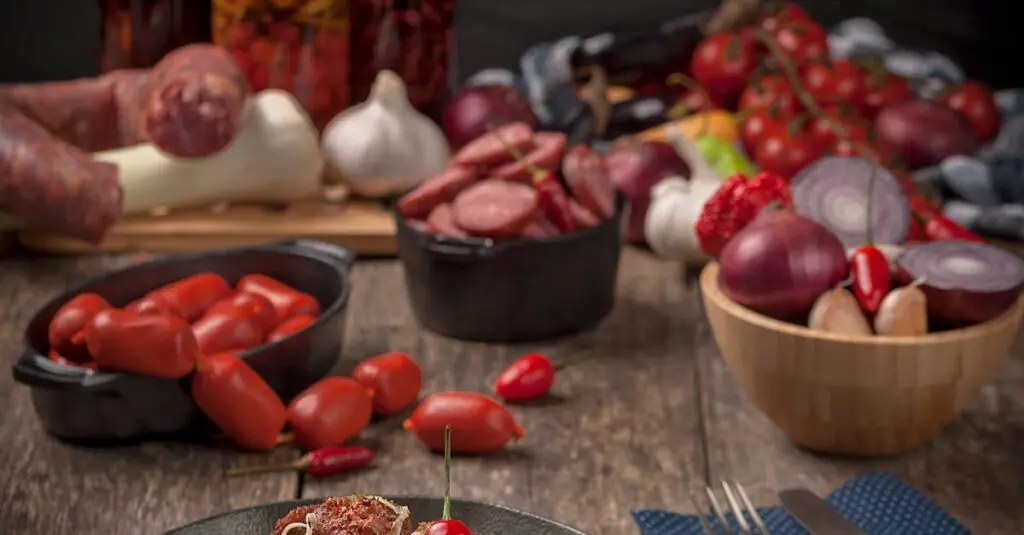 Spiced Pumpkin Sausage Stuffed Peppers