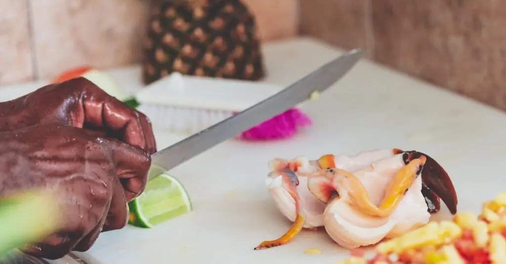 Unique Lamb Mango Dish