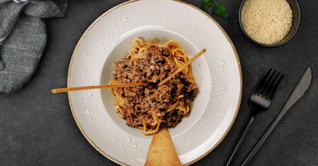 Creamy Mushroom & Goat Cheese Pasta Bake