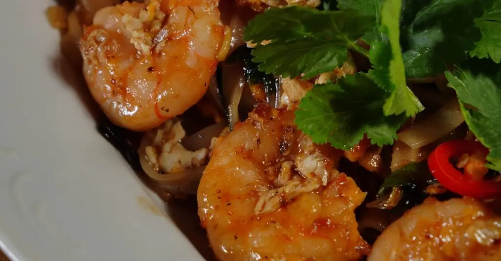 Tropical Twist: Spicy Mango Coconut Shrimp Stir-Fry