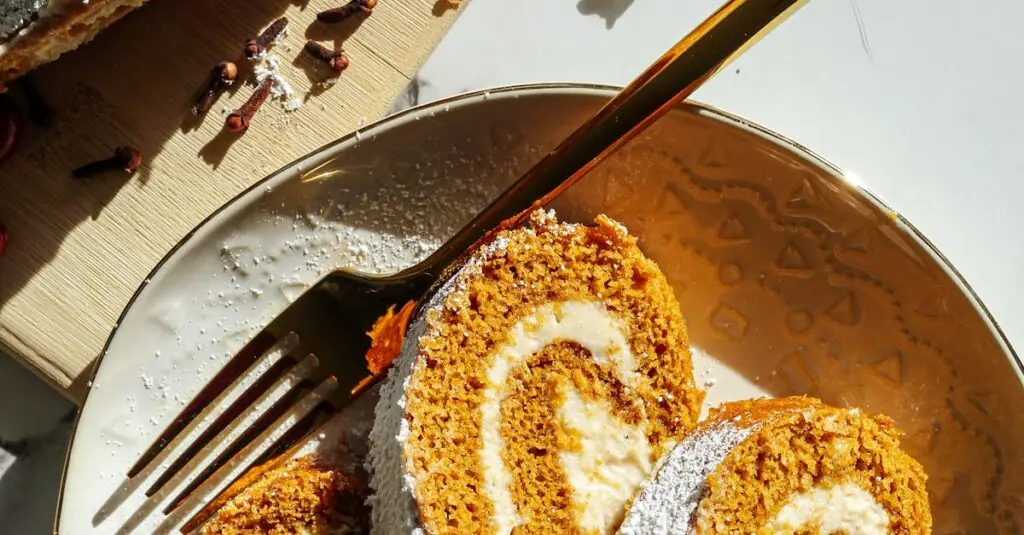 Pumpkin Spice Macaron Ice Cream Sandwiches