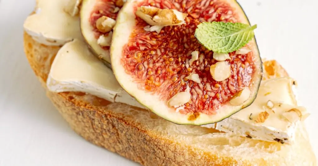 Sweet and Savory Fig Goat Cheese Tart