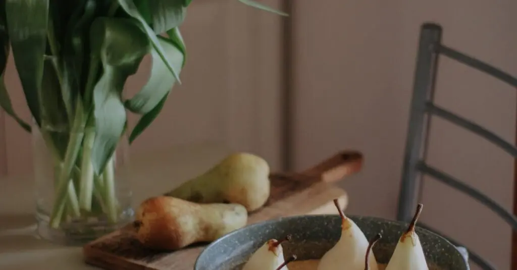 Sweet & Savory Onion Pear Tart