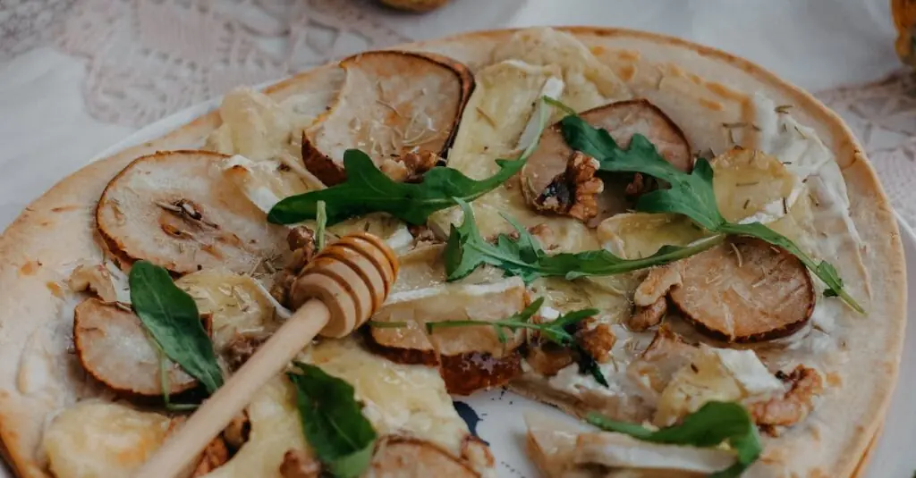Unique Caramelized Pear Pizza Recipe