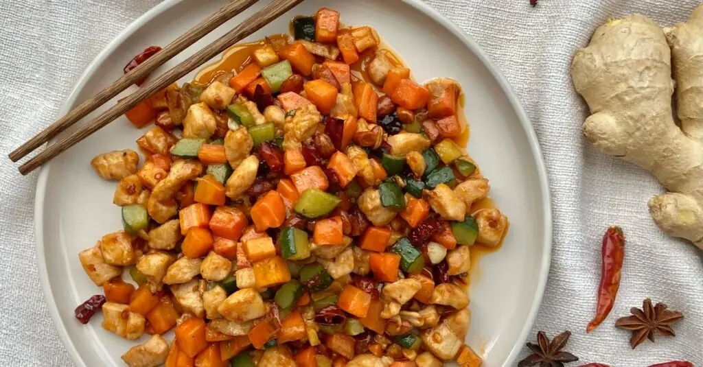 Vibrant Spicy Mango Chicken Stir-Fry