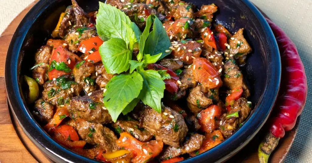 Sweet & Savory Stuffed Peppers Recipe